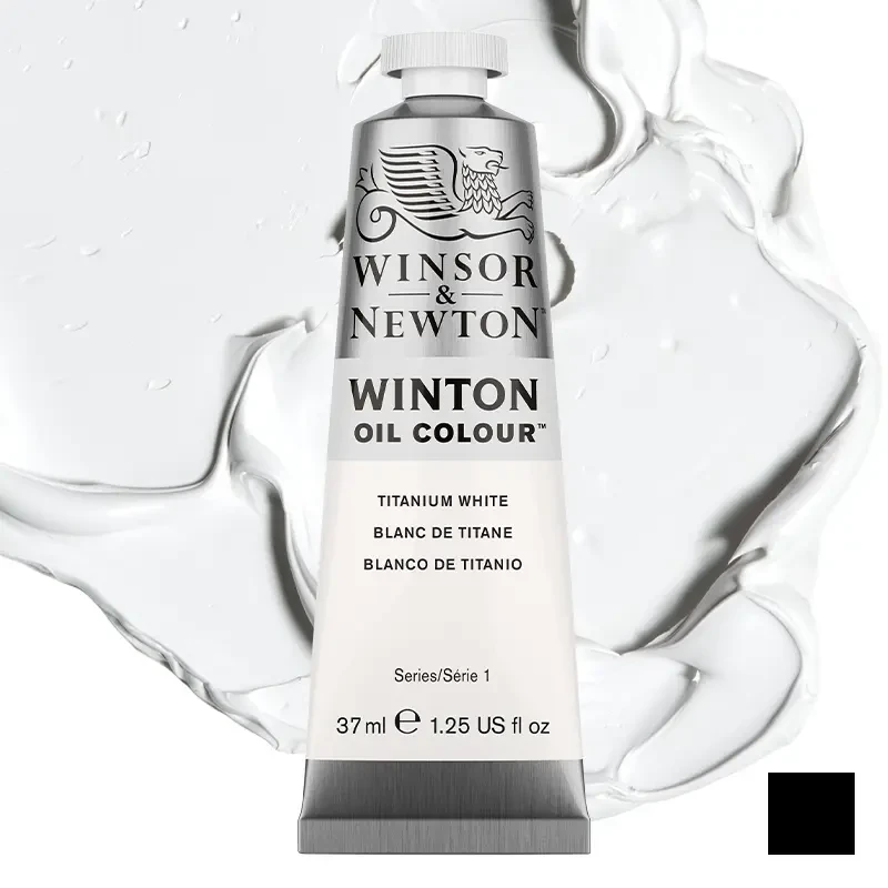 Farba olejna Winsor & Newton Winton 37 ml - 644 Titanium White 01
