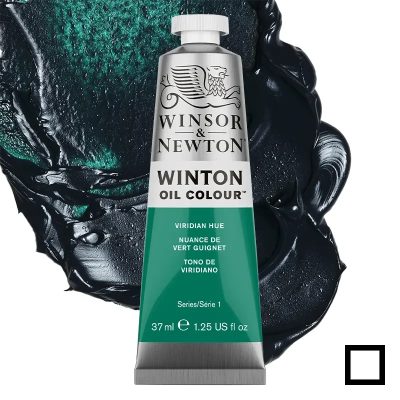 Farba olejna Winsor & Newton Winton 37 ml - 696 Viridian Hue 01
