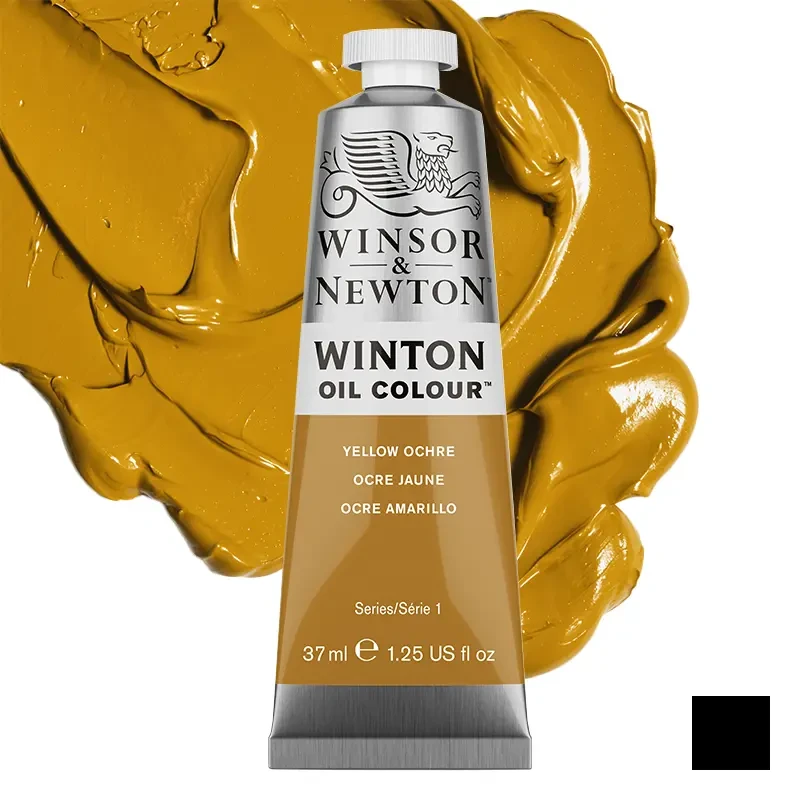 Farba olejna Winsor & Newton Winton 37 ml - 744 Yellow Ochre  01
