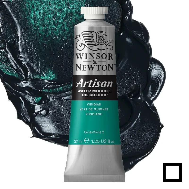 Farba olejna Winsor & Newton Artisan water mixable 37 ml – 692 Viridian Hue New 01