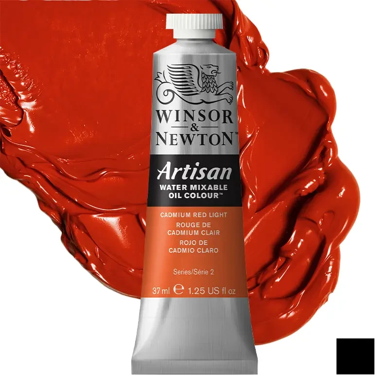 Farba olejna Winsor & Newton Artisan water mixable 37 ml – 100 Cadmium Red Light 01