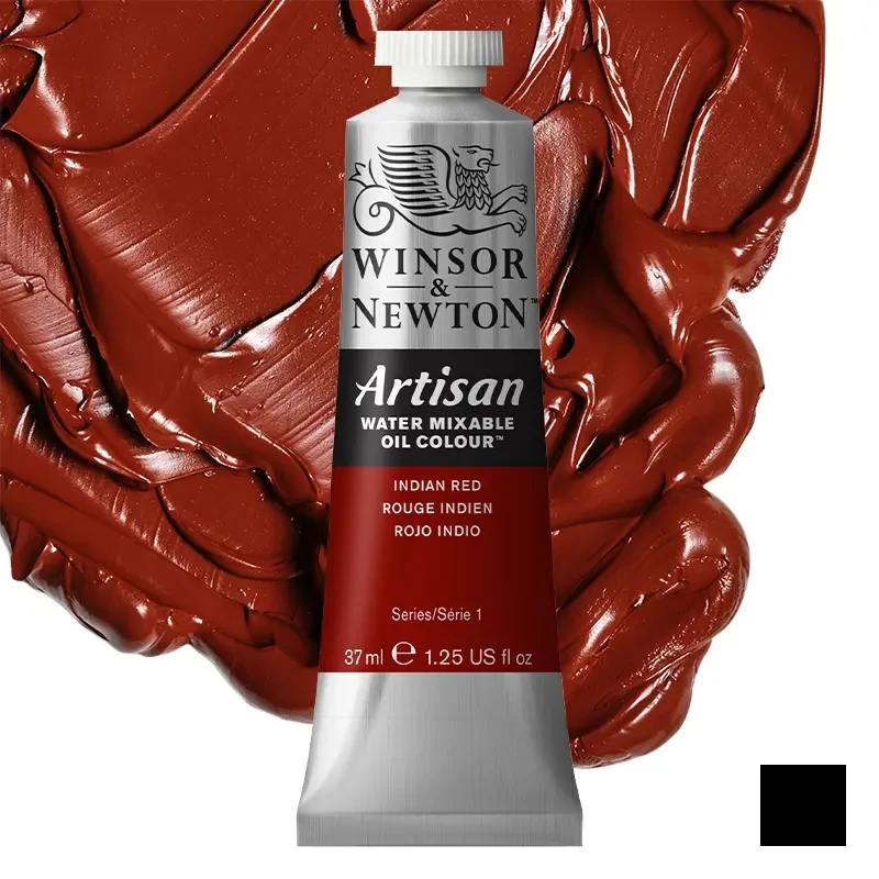 Farba olejna Winsor & Newton Artisan water mixable 37 ml – 317 Indian Red 01