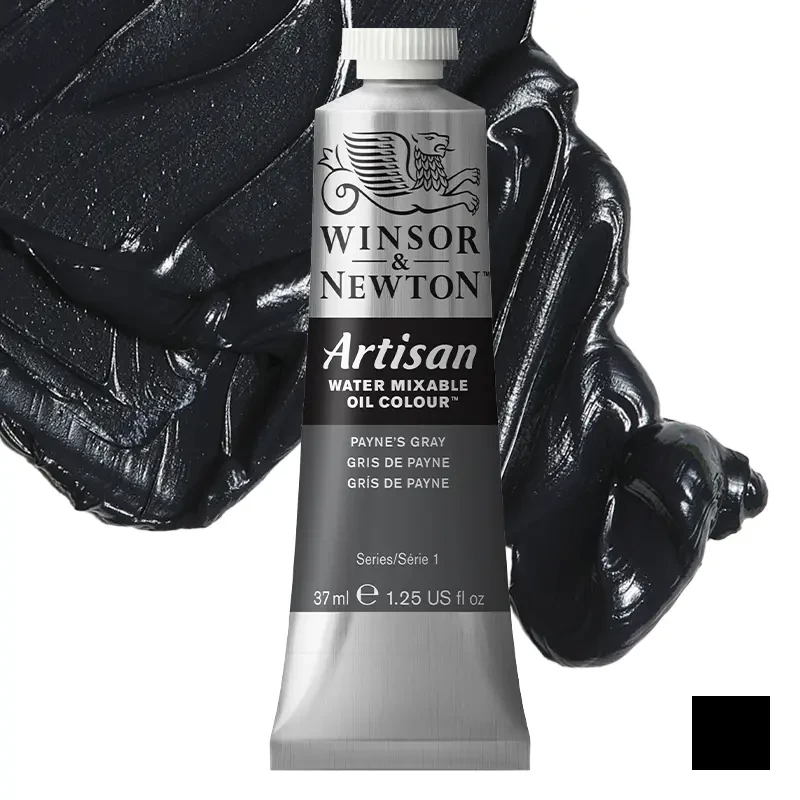 Farba olejna Winsor & Newton Artisan water mixable 37 ml – 465 Payne' Gray 01