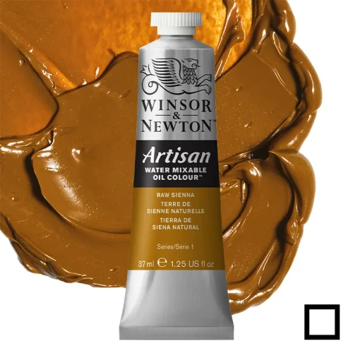 Farba olejna Winsor & Newton Artisan water mixable 37 ml – 552 Raw Sienna