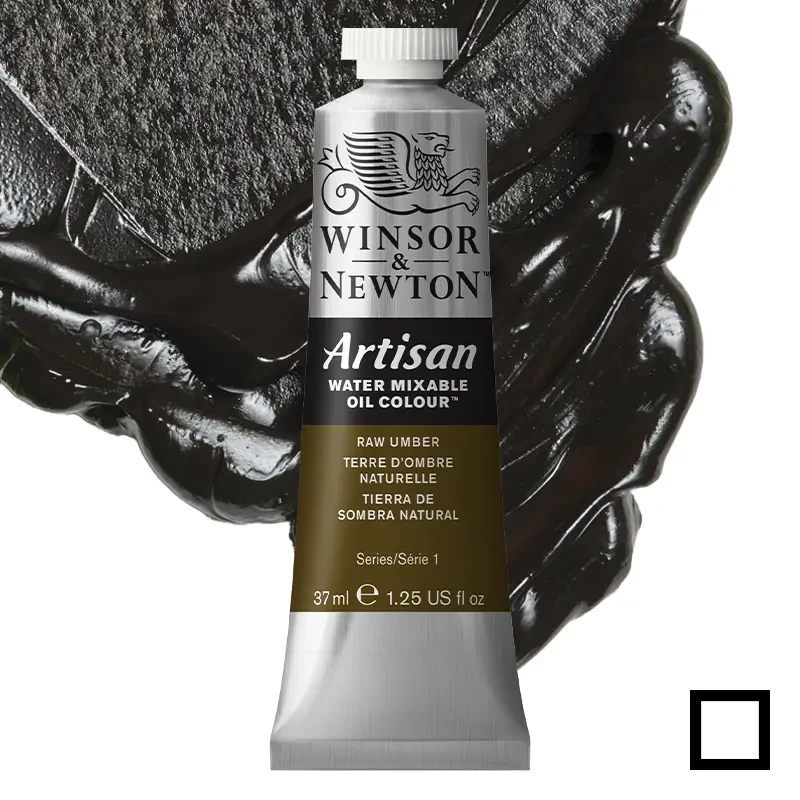 Farba olejna Winsor & Newton Artisan water mixable 37 ml – 554 Raw Umber 01