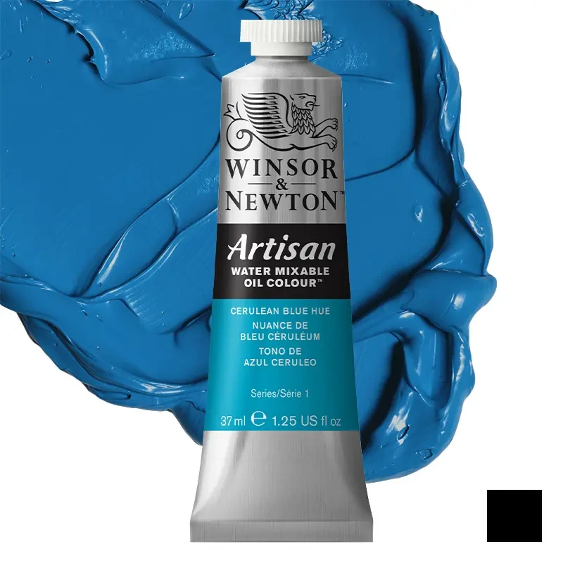 Farba olejna Winsor & Newton Artisan water mixable 37 ml – 138 Cerulean Blue Hue 01