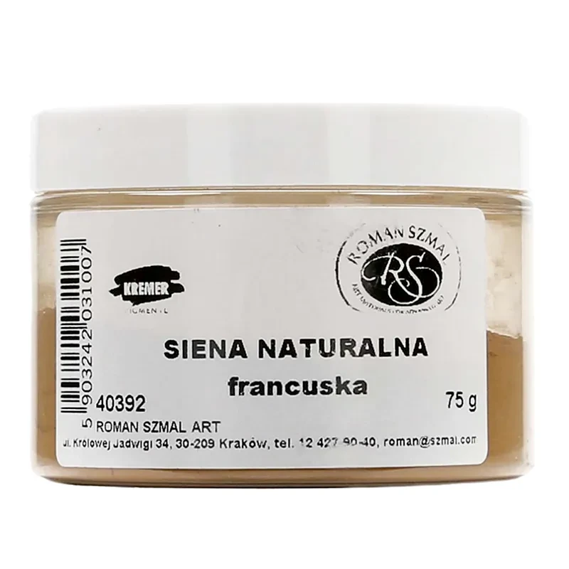 Pigment Siena naturalna francuska 75g 40392 Szmal 03