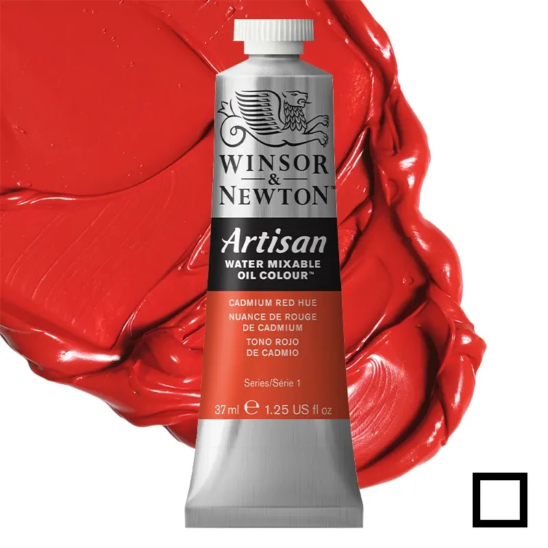 Farba olejna Winsor & Newton Artisan water mixable 37 ml – 095 Cadium Red Hue 01
