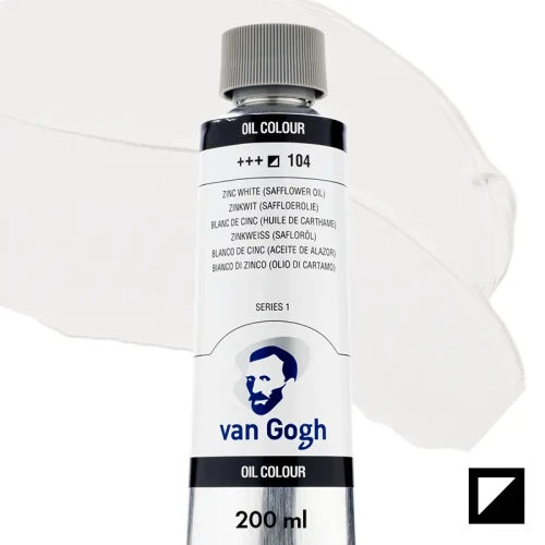 Farba olejna Van Gogh 200 ml - 104 S1 Zinc white