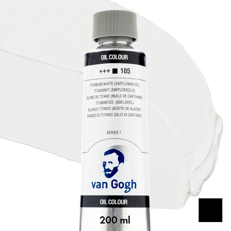 Farba olejna Van Gogh 200 ml - 105 S1 Titanium White 01