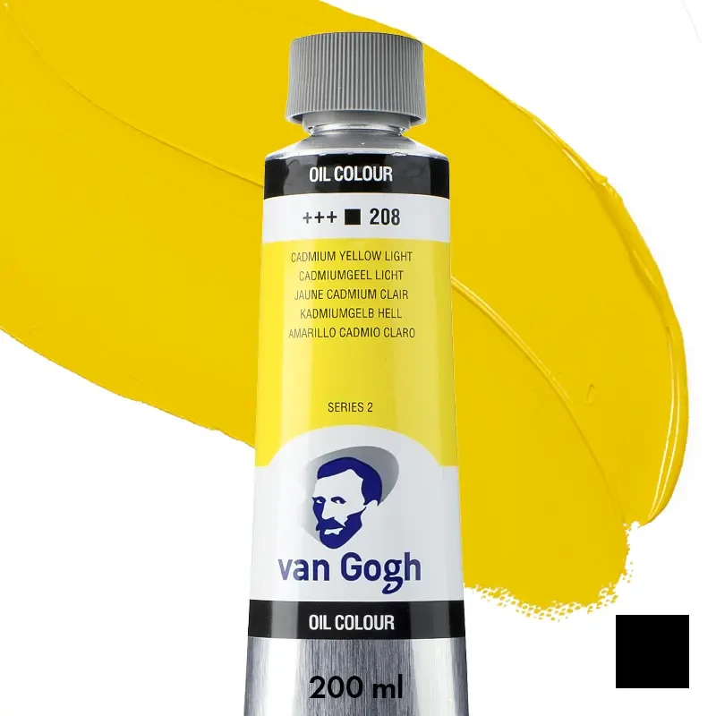Farba olejna Van Gogh 200 ml - 208 S2 Cadmium yellow light 01