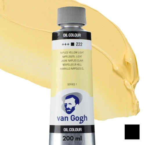 Farba olejna Van Gogh 200 ml - 222 S1 Naples yellow light