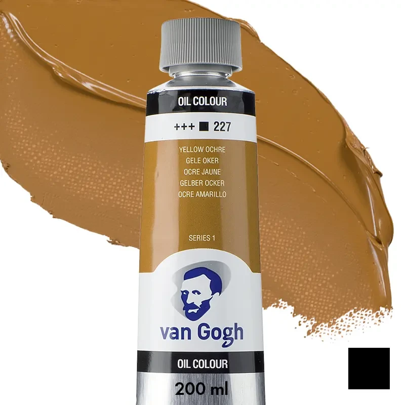 Farba olejna Van Gogh 200 ml - 227 S1 Yellow ochre 01