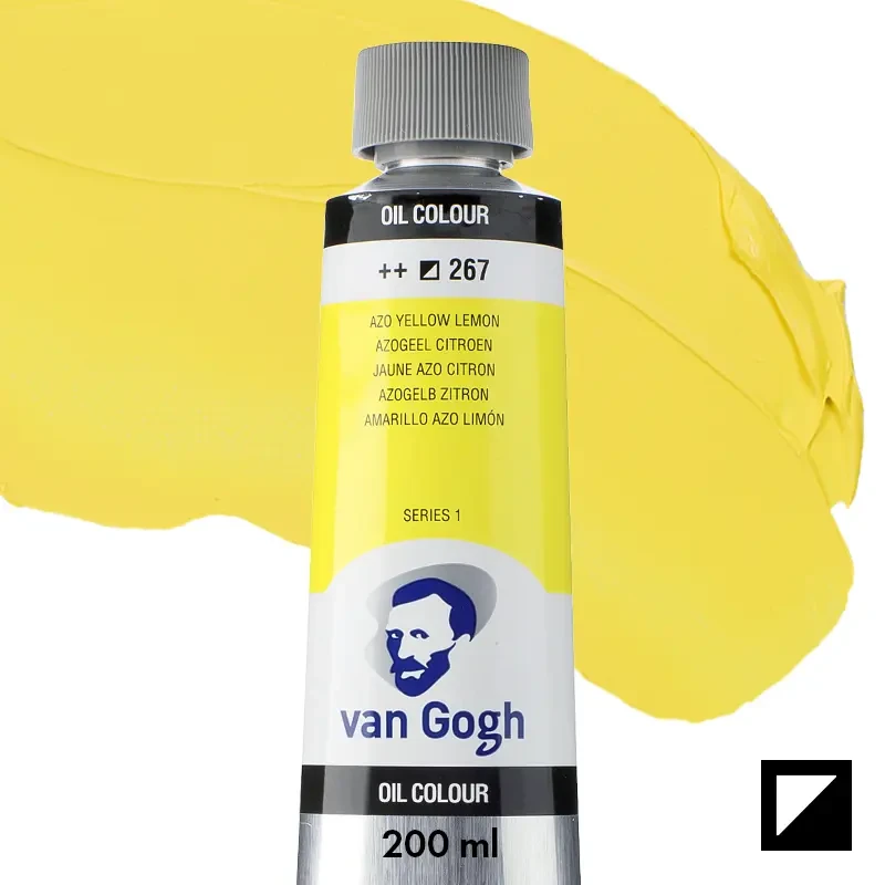 Farba olejna Van Gogh 200 ml - 267 S1 Azo yellow lemon 01