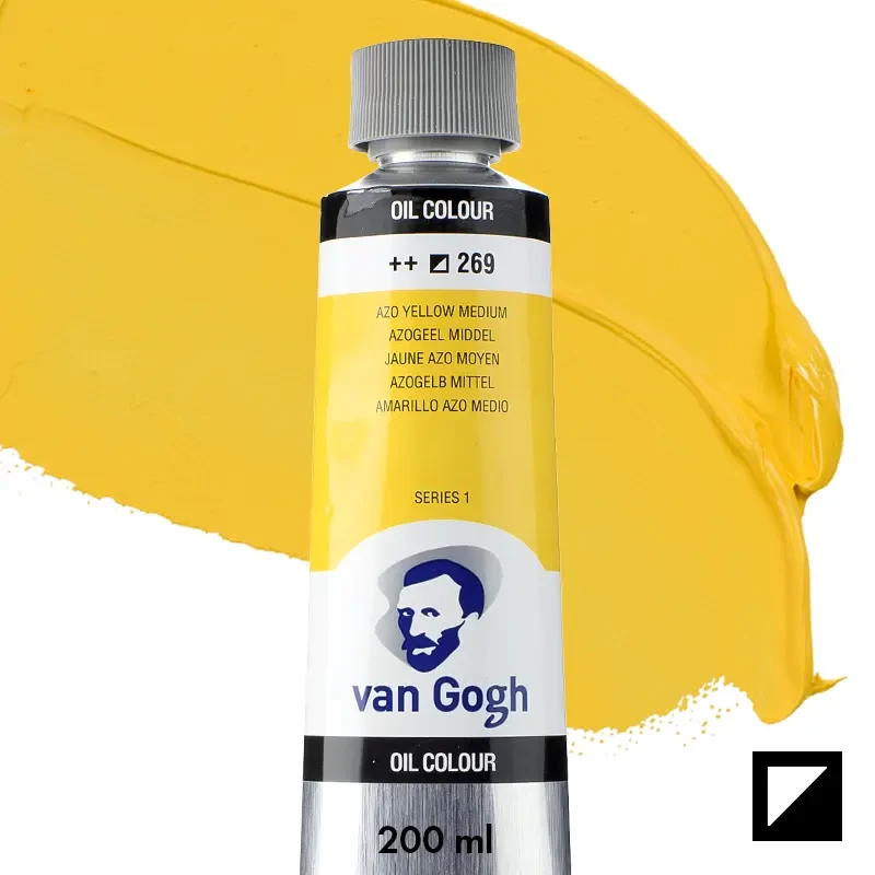 Farba olejna Van Gogh 200 ml - 269 S1 Azo yellow medium 01