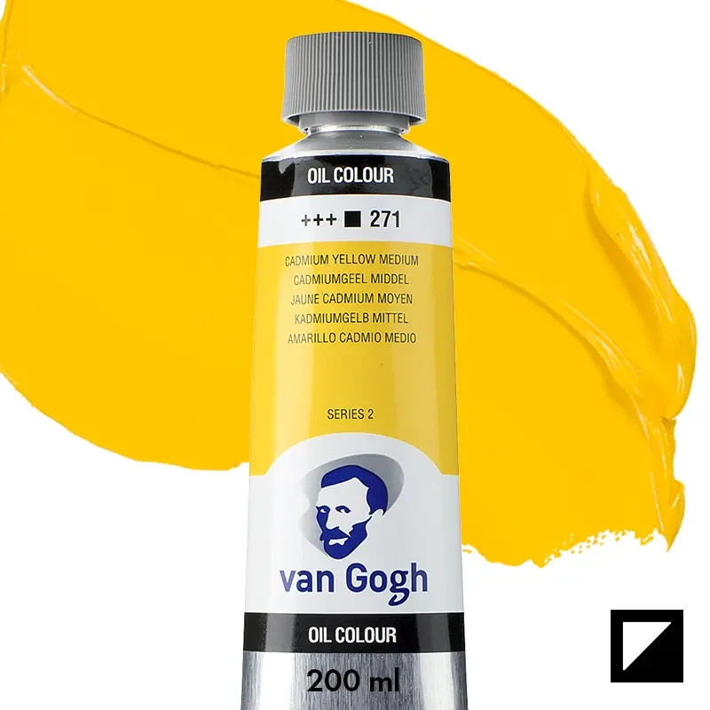 Farba olejna Van Gogh 200 ml - 271 S2 Cadmium yellow medium 01