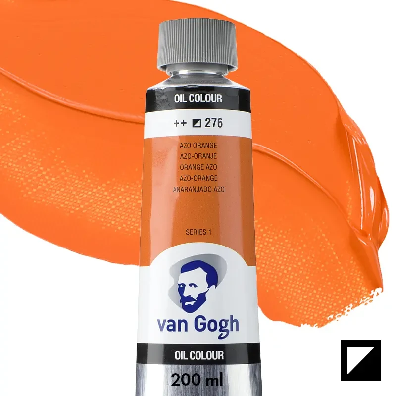 Farba olejna Van Gogh 200 ml - 276 S1 Azo orange 01