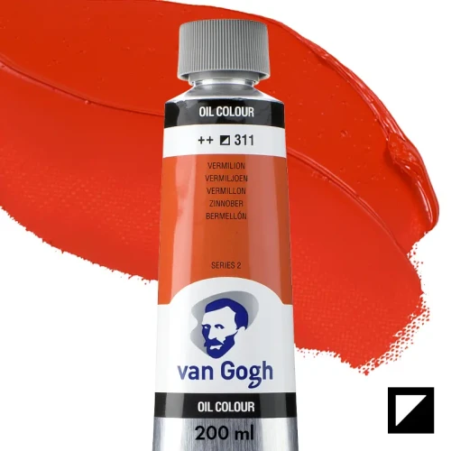 Farba olejna Van Gogh 200 ml - 311 S2 Vermilion