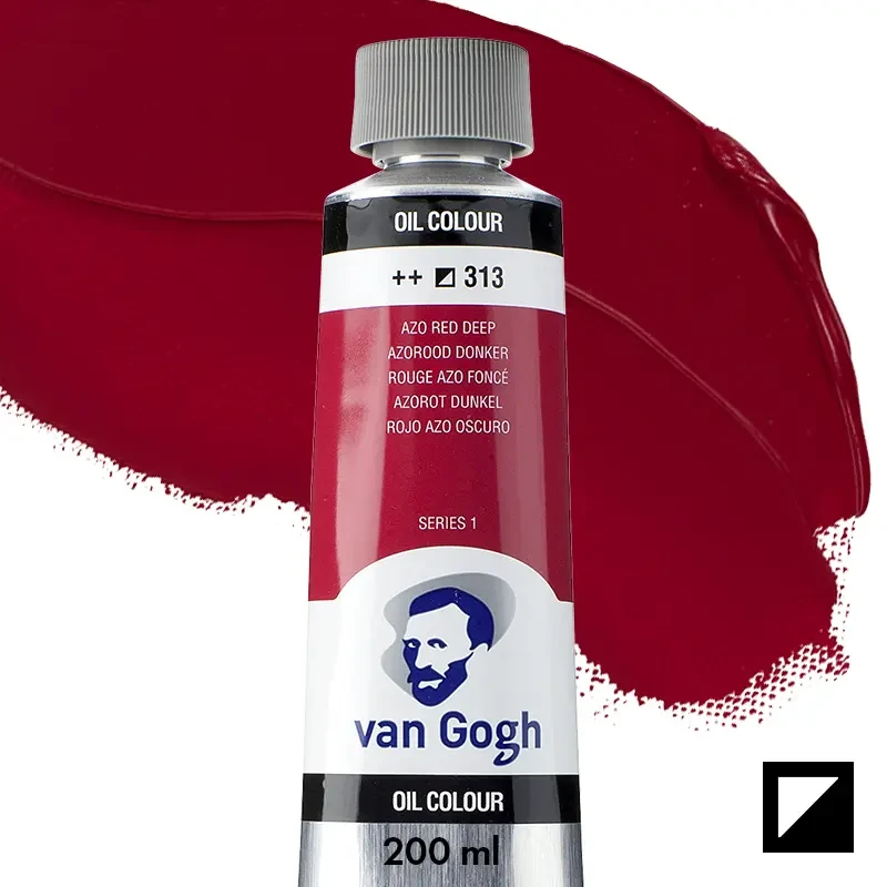 Farba olejna Van Gogh 200 ml - 313 S1 Azo red deep 01
