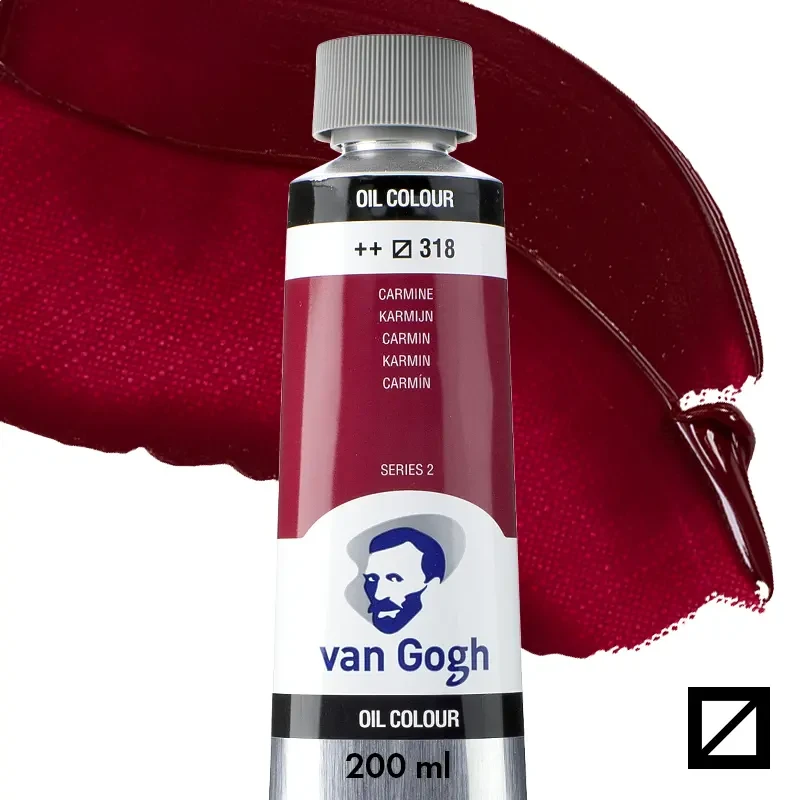 Farba olejna Van Gogh 200 ml - 318 S2 Carmine 01