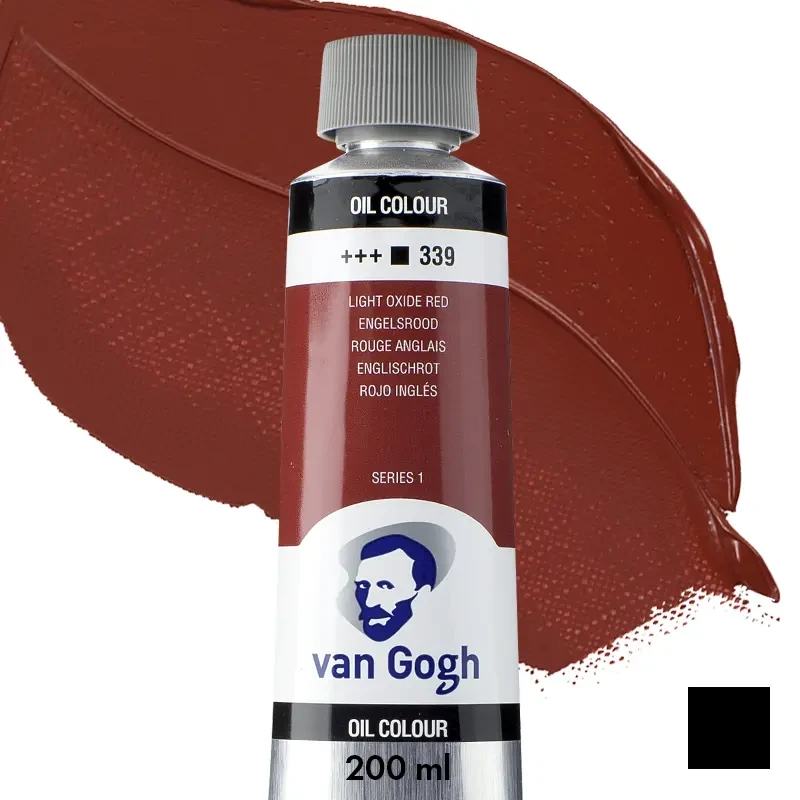 Farba olejna Van Gogh 200 ml - 339 S1 Light oxide red 01