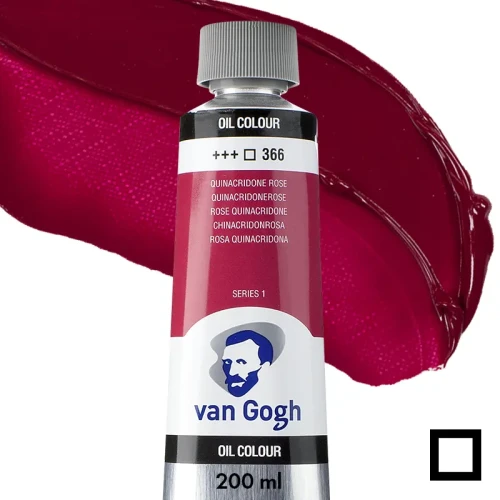 Farba olejna Van Gogh 200 ml - 366 S1 Quinacridone rose