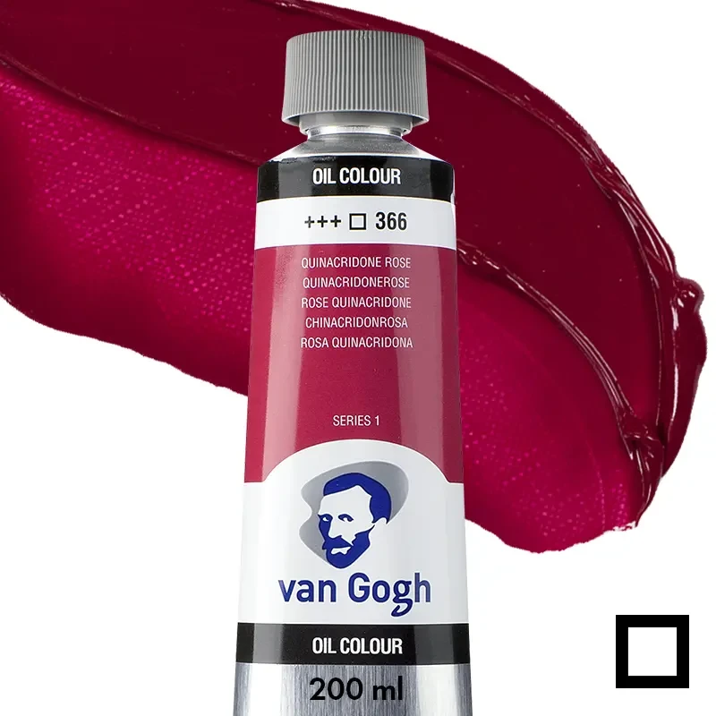 Farba olejna Van Gogh 200 ml - 366 S1 Quinacridone rose 01