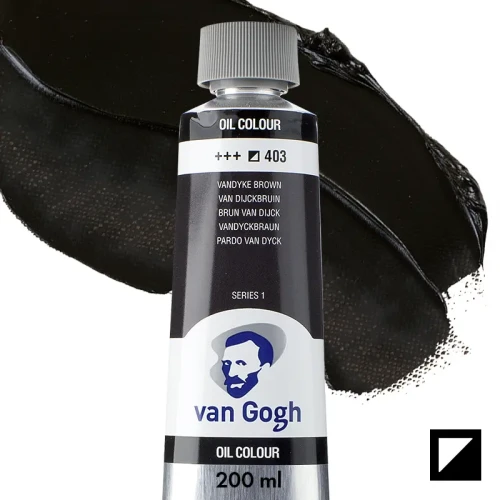 Farba olejna Van Gogh 200 ml - 403 S1 Vandyke brown