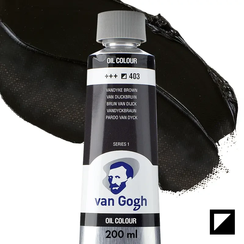 Farba olejna Van Gogh 200 ml - 403 S1 Vandyke brown 01