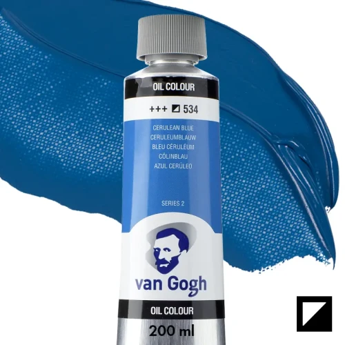 Farba olejna Van Gogh 200 ml - 534 S2 Cerulean blue