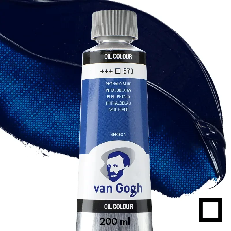 Farba olejna Van Gogh 200 ml - 570 S1 Phthalo blue 01