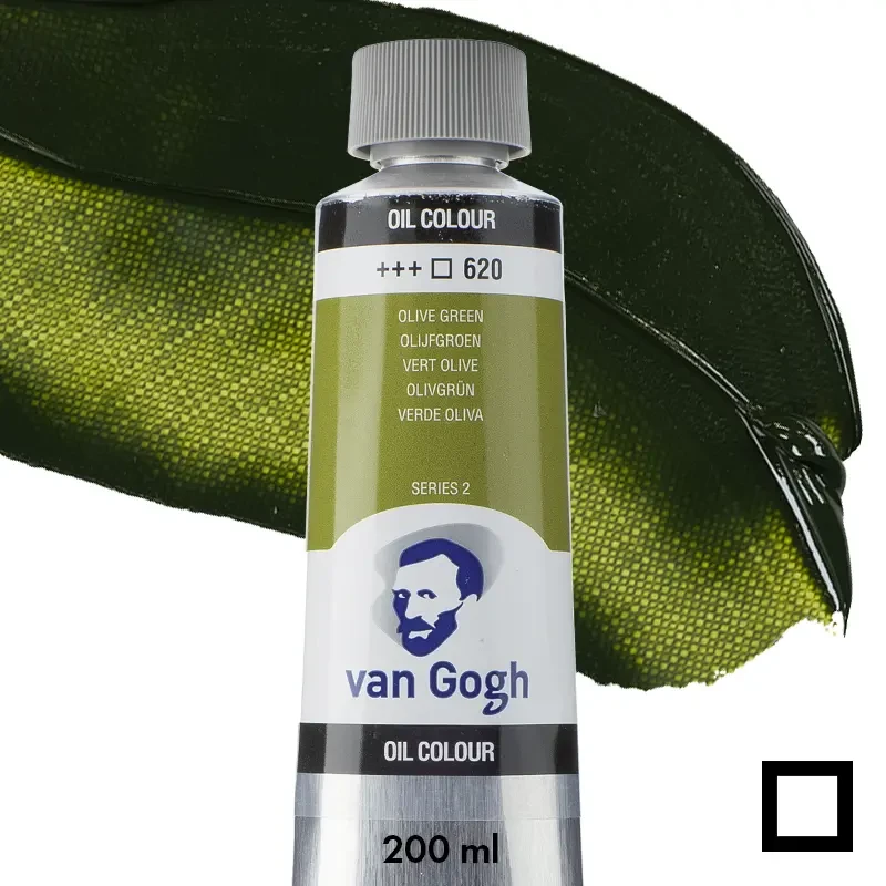 Farba olejna Van Gogh 200 ml - 620 S2 Olive green 01