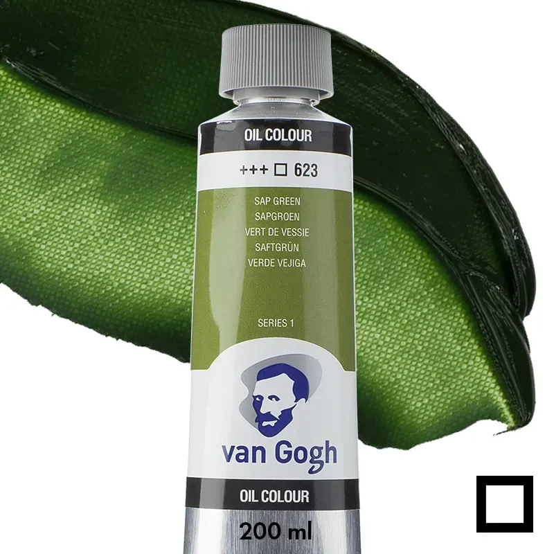Farba olejna Van Gogh 200 ml - 623 S1 Sap green 01