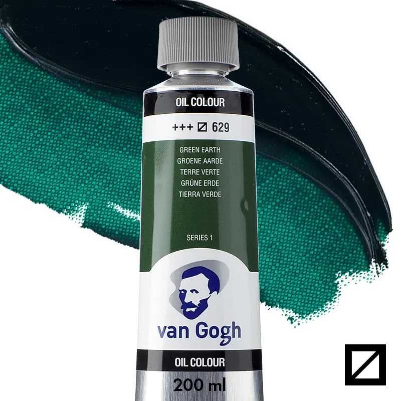 Farba olejna Van Gogh 200 ml - 675 S1 Phthalo green 01