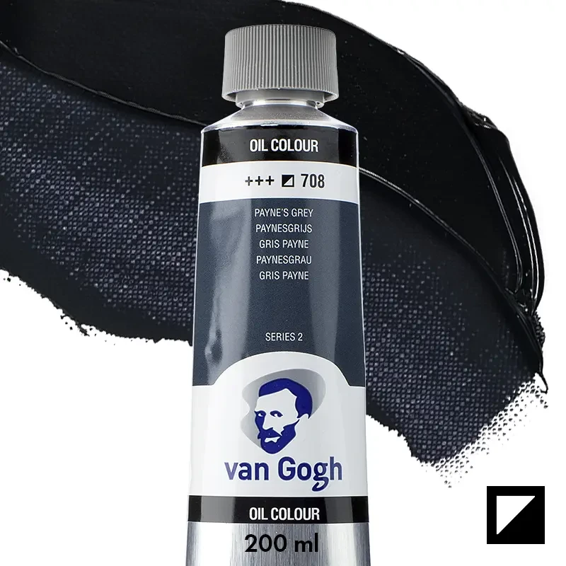 Farba olejna Van Gogh 200 ml - 708 S2 Paynes Grey 01