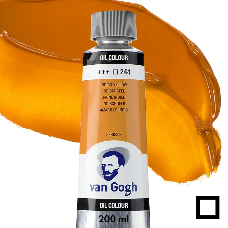 Farba olejna Van Gogh 200 ml - 244 S2 Indian yellow 01