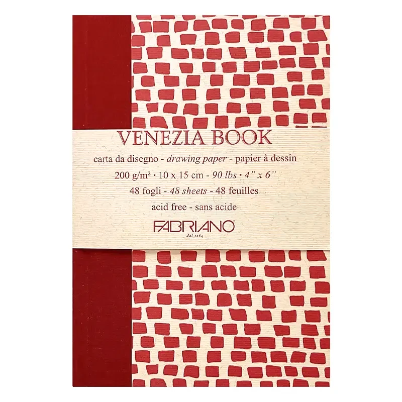 Szkicownik Fabriano Venezia Book 10 x 15 cm, 200 g, 48 ark. 01
