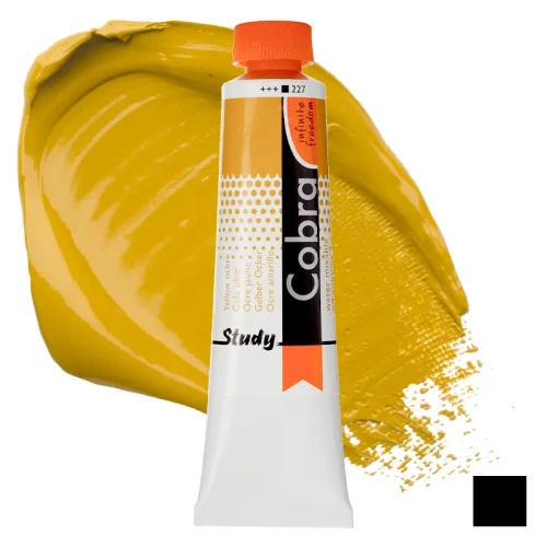 Farba olejna wodorozcieńczalna Cobra Study 40 ml – 227 Yellow Ochre