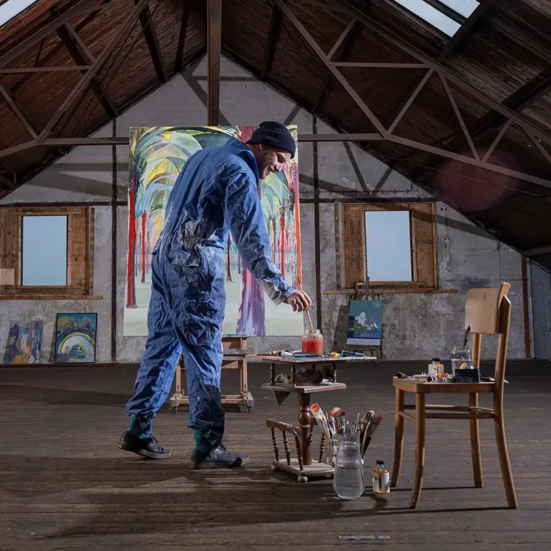 Farba olejna wodorozcieńczalna Cobra Study 40 ml – 227 Yellow Ochre 14