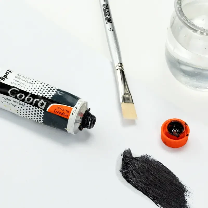 Farba olejna wodorozcieńczalna Cobra Study 40 ml – 234 Raw Sienna 06