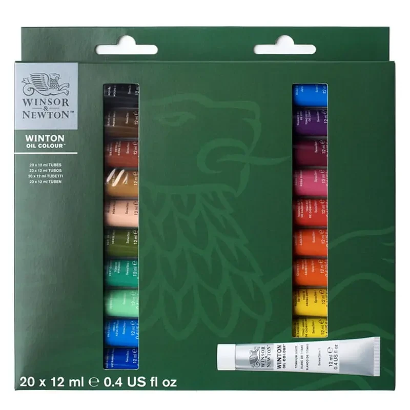 Farby olejne Winsor & Newton Winton zestaw 20 x 12 ml 03