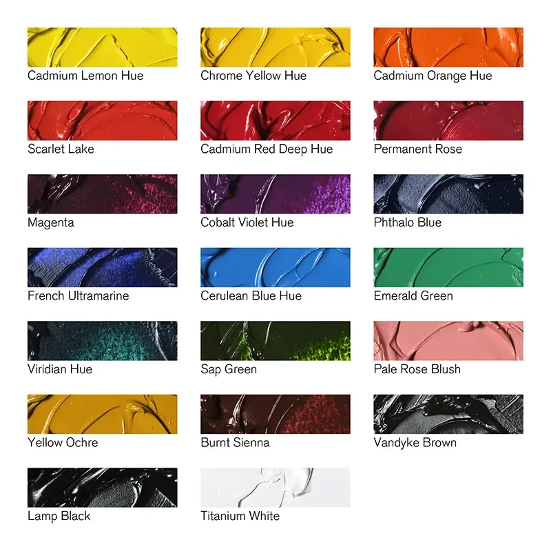 Farby olejne Winsor & Newton Winton zestaw 20 x 12 ml 04