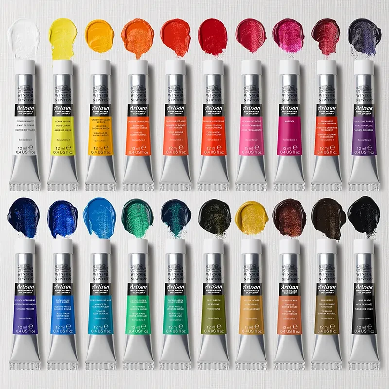 Farby olejne wodorozcieńczalne Winsor & Newton Artisan zestaw 20 x 12 ml 05