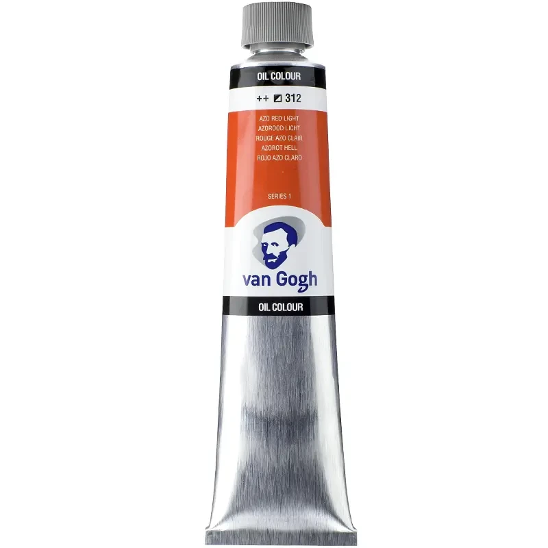 Farba olejna Van Gogh 200 ml - 312 S1 Azo red light 03