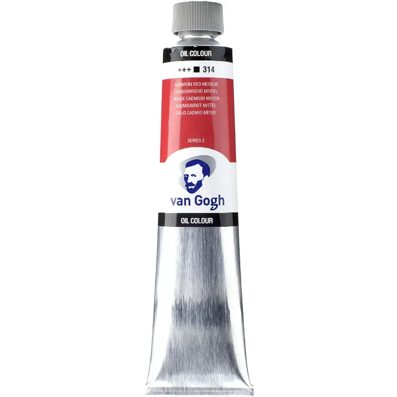Farba olejna Van Gogh 200 ml - 314 S2 Cadmium red medium 03
