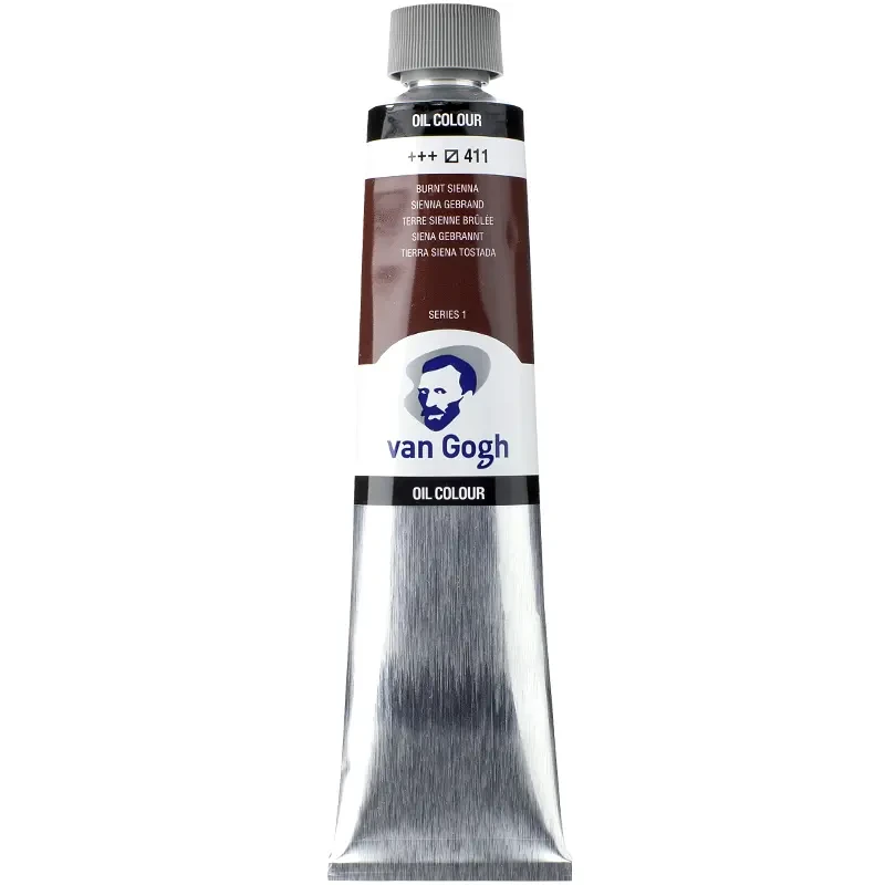 Farba olejna Van Gogh 200 ml - 411 S1 Burnt sienna 03