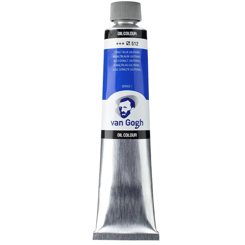Farba olejna Van Gogh 200 ml - 512 S1 Cobalt blue (ultramarine) 03
