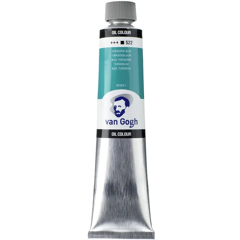 Farba olejna Van Gogh 200 ml - 522 S1 Turquoise blue 03