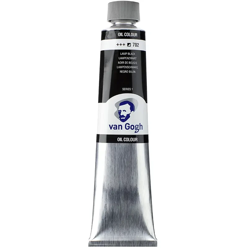 Farba olejna Van Gogh 200 ml - 702 S1 Lamp black 03