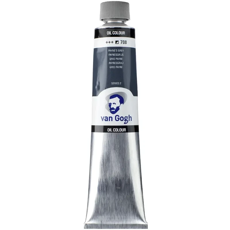 Farba olejna Van Gogh 200 ml - 708 S2 Paynes Grey 03